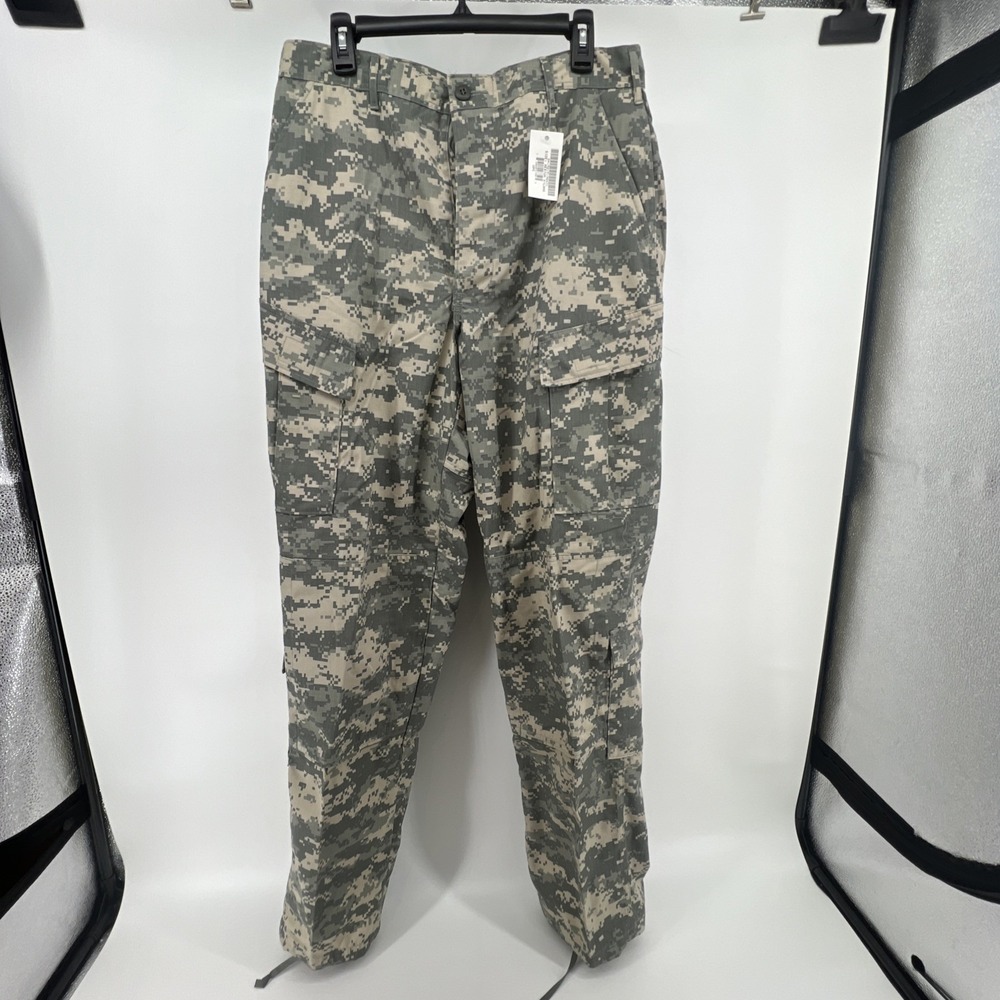 US Army ACU Trousers Pants Medium X-Long Digital Camo Ripstop Military New w Tag